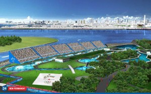 2016年招致計画時のカヌー競技場イメージ