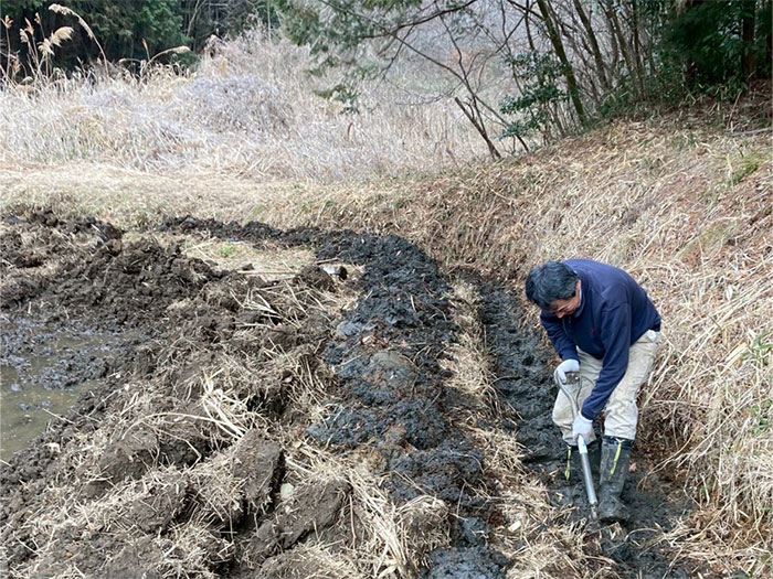 水路掘り