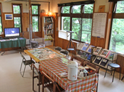 Interior view of the Nature Center