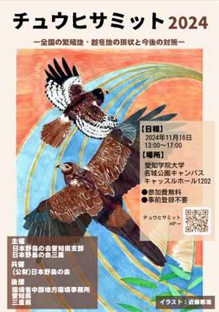 チュウヒサミット2024 チラシ