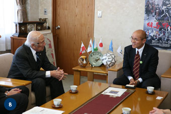 柳生秋長と桜井市長