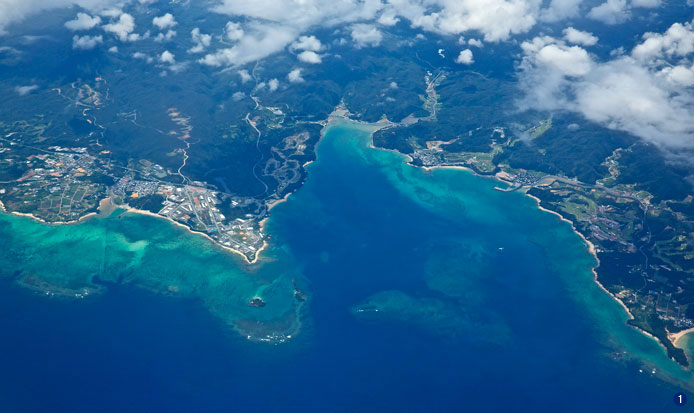 辺野古と大浦湾一帯