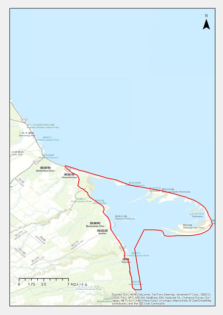 北海道：標津町、別海町