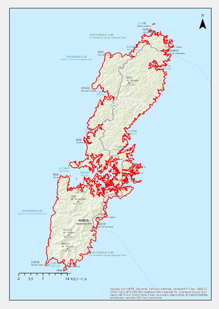 長崎県：対馬市