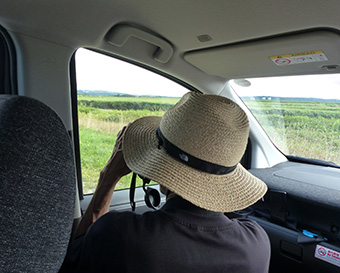 当会の調査風景写真