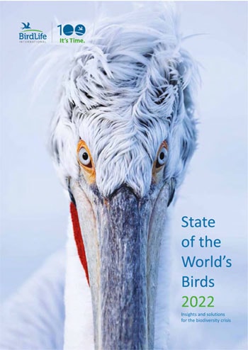 『State of the World's Birds 2022』表紙