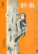 『野鳥』1966年5・6月号（No.237）表紙
