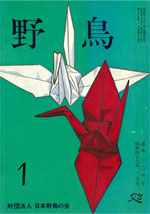 『野鳥』1972年1月号（No.304）