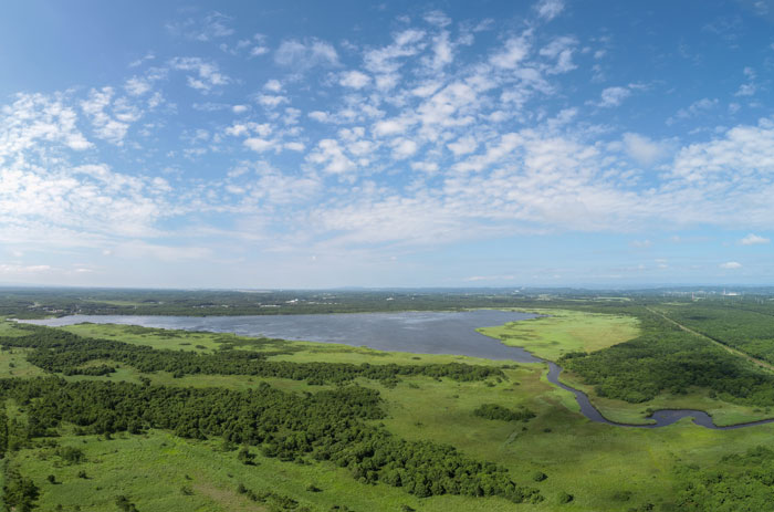 多くの渡り鳥の中継地として国際的に重要なラムサール条約湿地「ウトナイ湖」