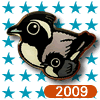 2009年　カンムリウミスズメ