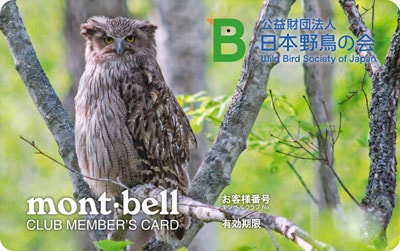 日本野鳥の会 サポートカードイメージ